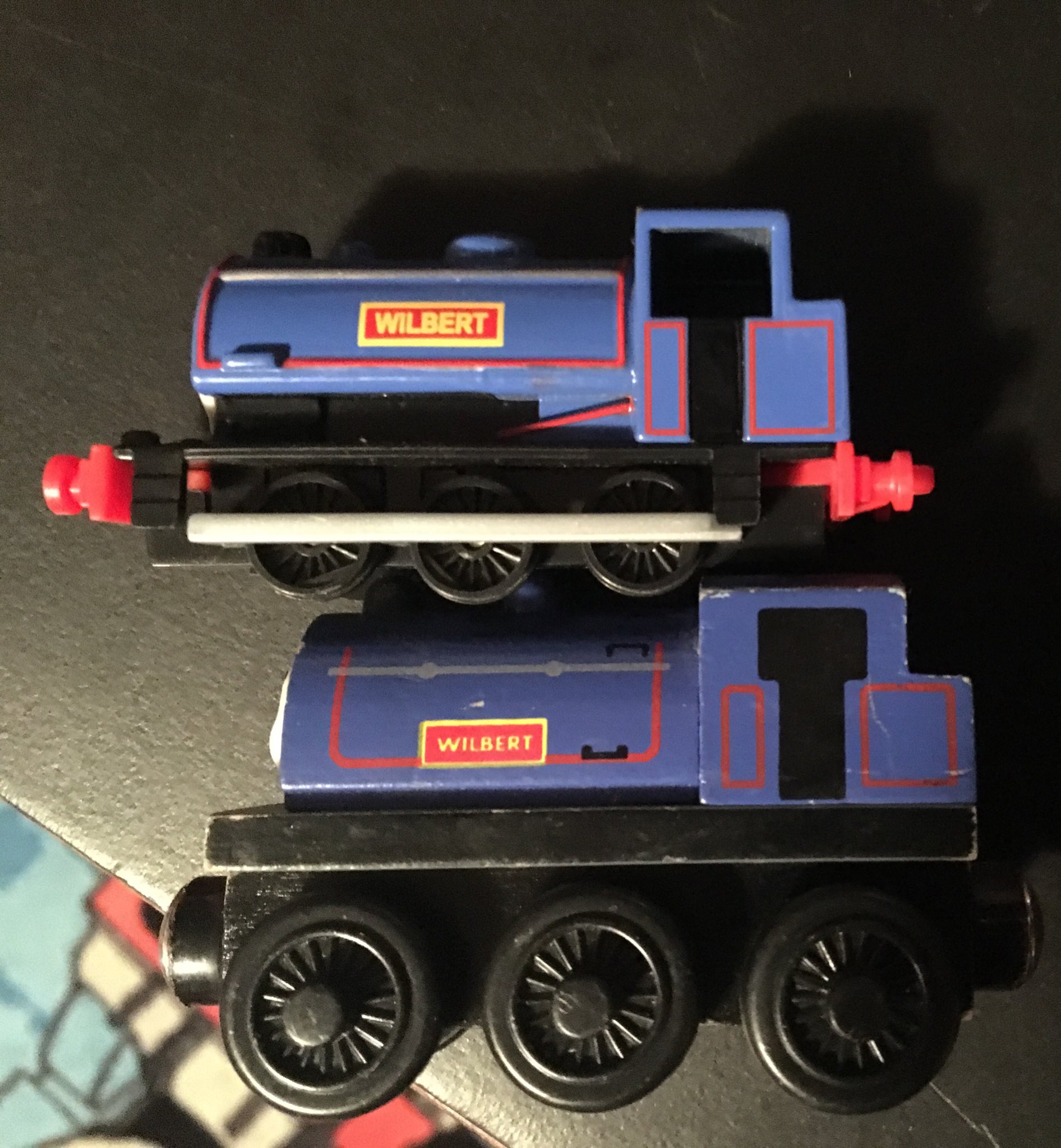 wooden railway wilbert