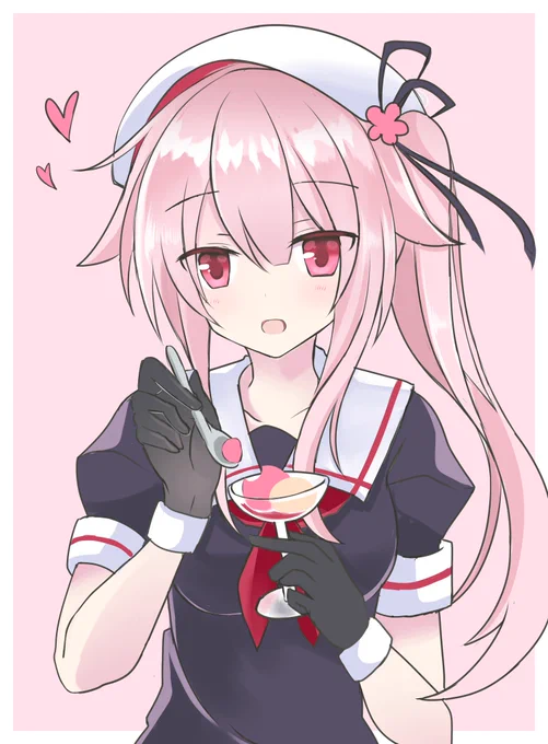 アイスの日な春雨ちゃん 