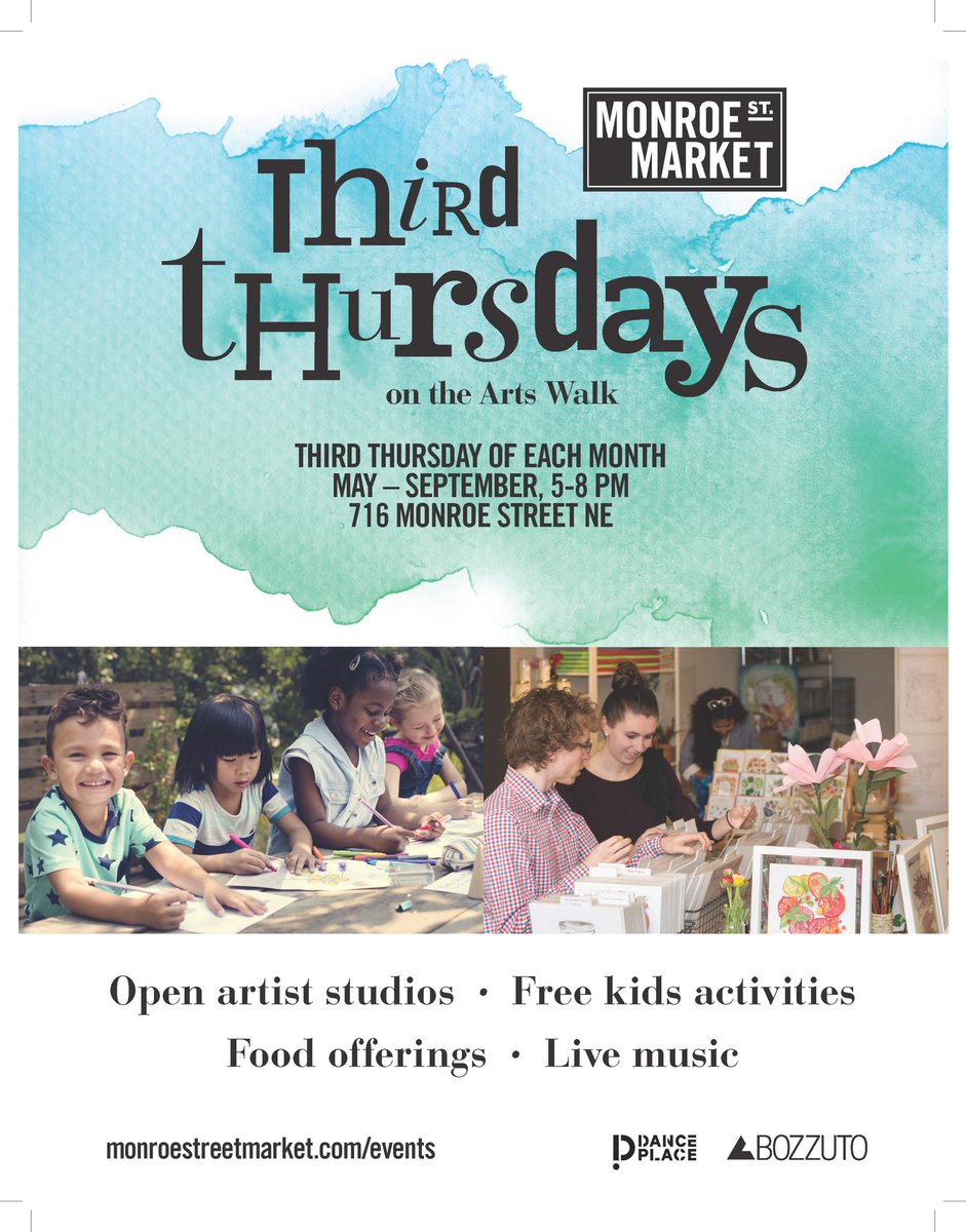 bergenstudios's tweet photo. Third Thursdays at the Arts Walk is back May 16th! https://t.co/FaxCuAawrE