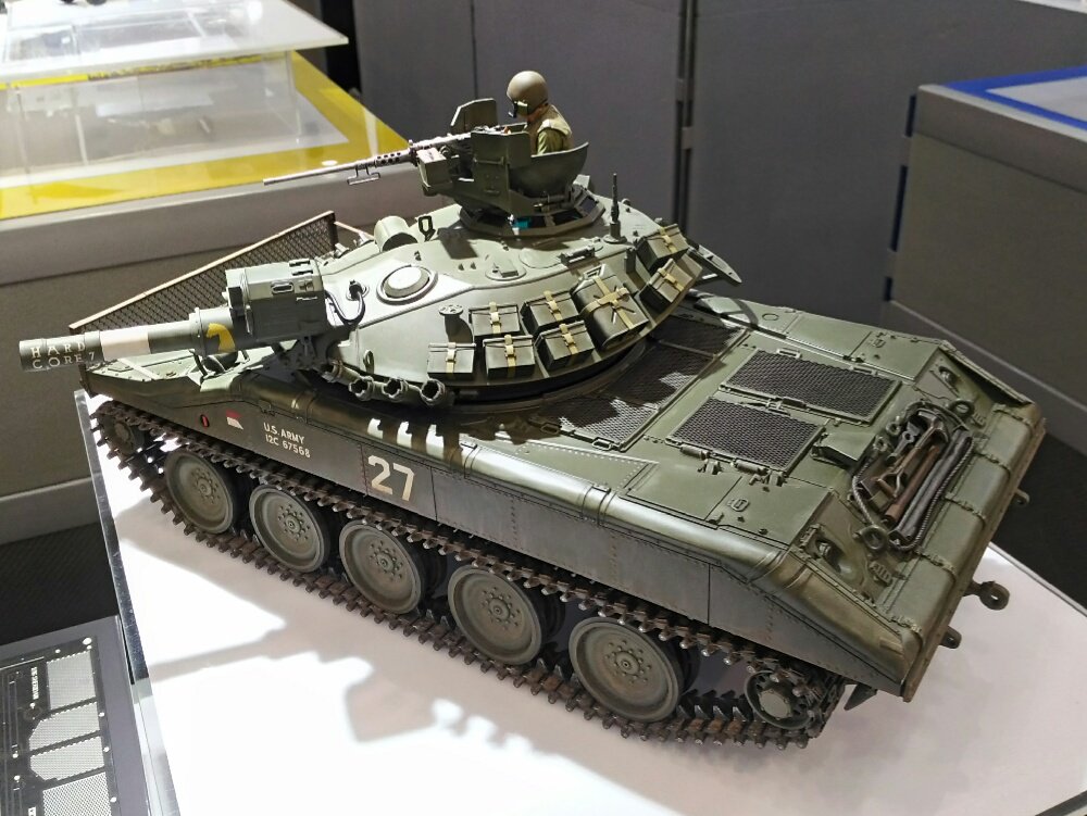 タミヤ新製品】1/16ビッグタンク「アメリカ空挺戦車 M551 シェリダン