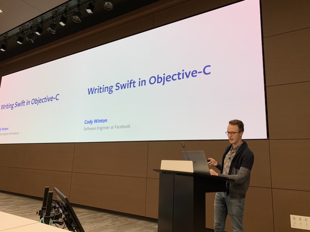 swiftcloudshop's tweet image. Wow biig news from Tom cook obj-c is BACK BABY #scw5