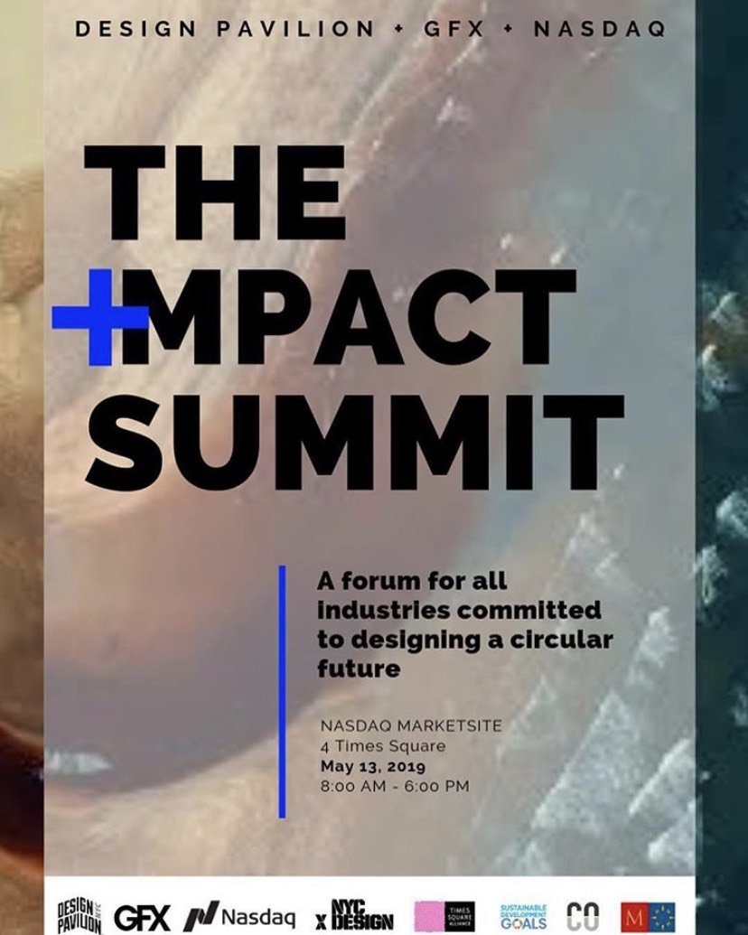 ARTSTHREAD's tweet photo. THIS Monday at #DesignPavilion @NYCxDESIGN 🗽🗽 The Impact Summit - (free) Design Talks committed to designing a circular future focused on #Sustainability ♻️💚♻️speakers from #architecture #fashion #interior + #mobilitydesign #nycxdesign Register https://t.co/dDnToSvlmo https://t.co/JB2MFsUwCI