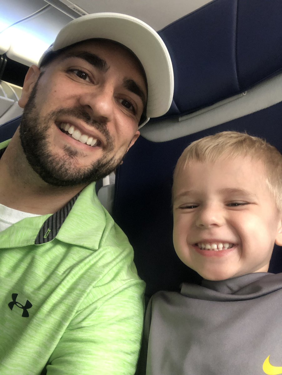 Gregory_Thomp's tweet photo. Maxwell packed his own bags and he’s ready to take flight with @southwestair on our way to @monsterjam World Finals! #maxthomp #monsterjam #MonsterJamWorldFinalsXX #fathersontrip #dadlife #lifeofdad #dadsquad https://t.co/RObOKtaQFS