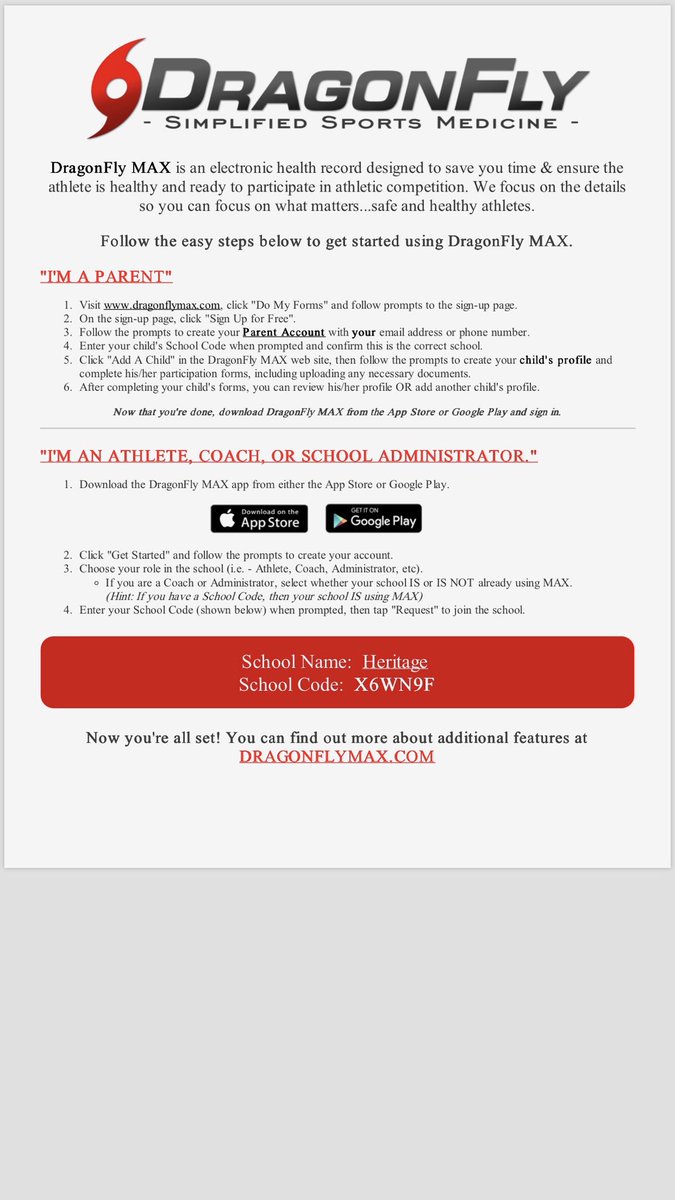 HMS_ATHLETICS1's tweet photo. High School parents of student athletes. Here’s information you need if your child wants to play sports at HHS. Make sure your kids have this done before physicals on Tuesday. MOC is also asking for a $5 donation. Let me know if you have any questions. https://t.co/vHBrHv3MOT