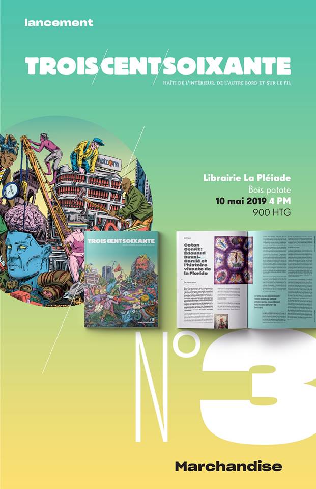 ambafranceht's tweet image. La revue Trois/Cent/Soixante fait partie des associations de la société civile haïtienne à avoir bénéficié du financement français #PISCCA ! Rdv au lancement du nouveau numéro demain 4hpm à la Pléiade (Bois Patate)