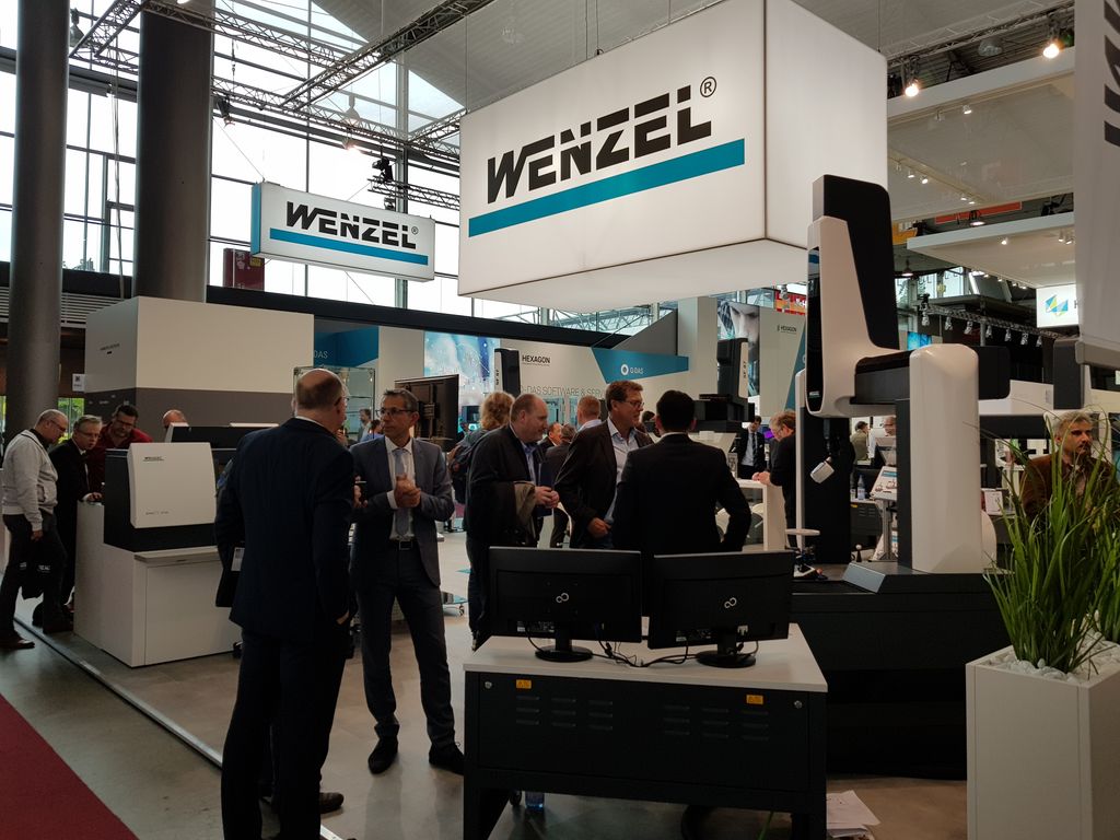 WenzelAmerica's tweet image. Still very busy on booth 5101 at Control.  No surprise given the wide range of new WENZEL innovations on display #wenzel #cmm #controlmesse #Control2019 #5AxisMeasure