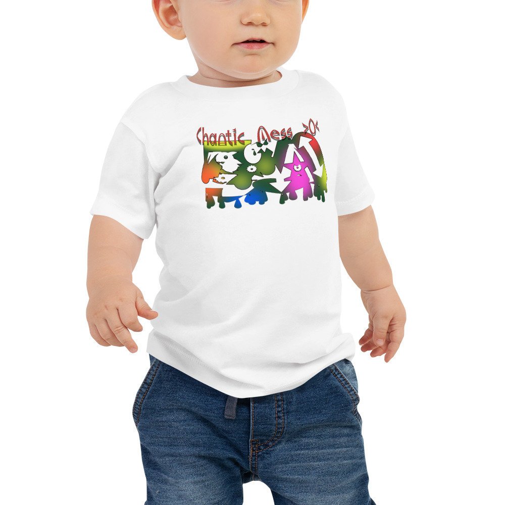 Excited to share the latest addition to my #etsy shop: Baby Jersey Short Sleeve Tee 'Chaotic Mess!' etsy.me/304Ipvf #clothing #children #tshirt #mariahargisart #integritytt #EtsyTeamUNITY #etsyspecialt