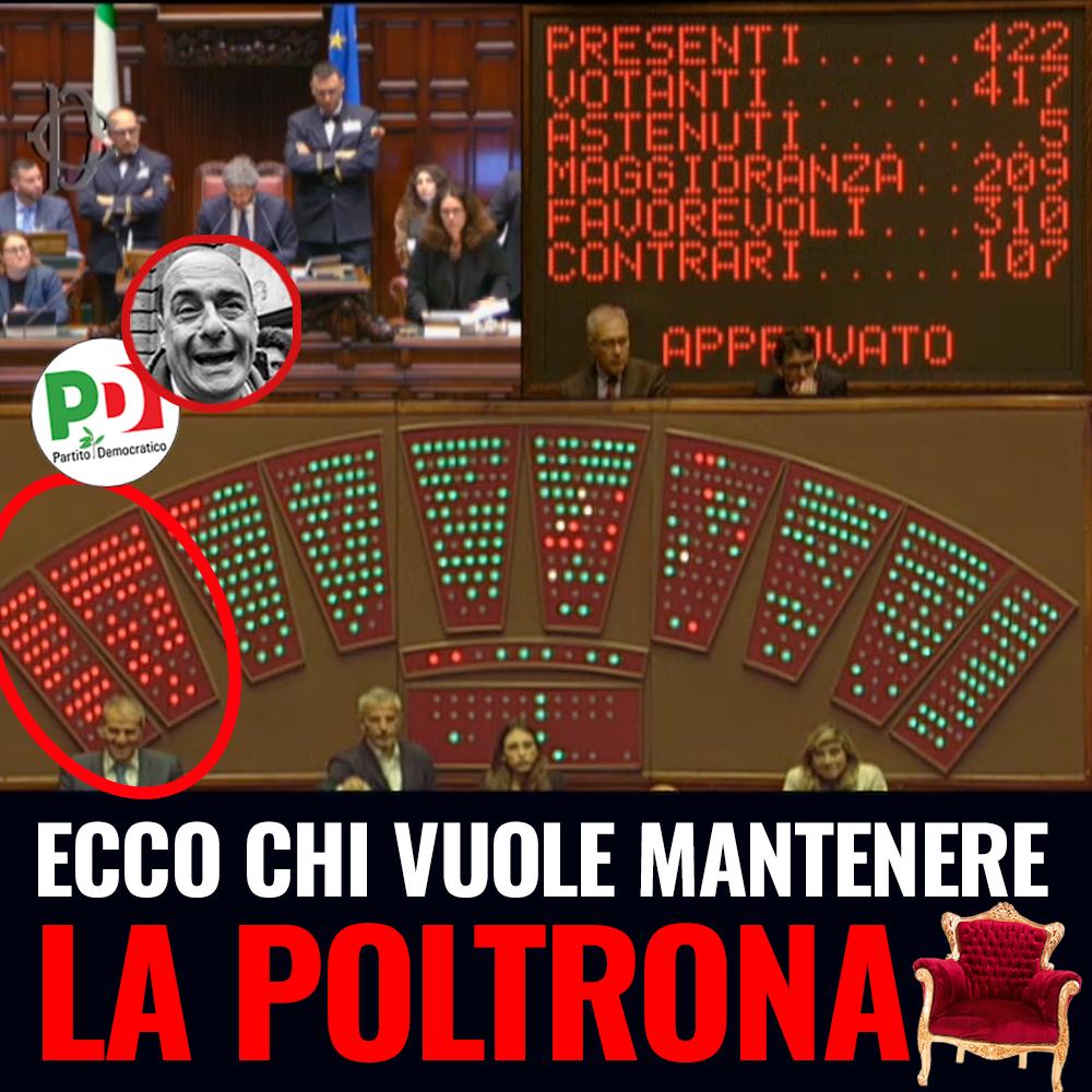 Mov5Stelle's tweet photo. INDOVINATE CHI HA VOTATO CONTRO LA LEGGE CHE TAGLIA 345 PARLAMENTARI?

SEMPRE IL PD! Dimostrano ancora di voler mantenere i loro privilegi. Il partito di Zingaretti contro la Legge #TagliaPoltrone.
Il 26 maggio, quando andrete a votare, ricordatevi di quanto siano SENZA VERGOGNA. https://t.co/r15QnMMDgS