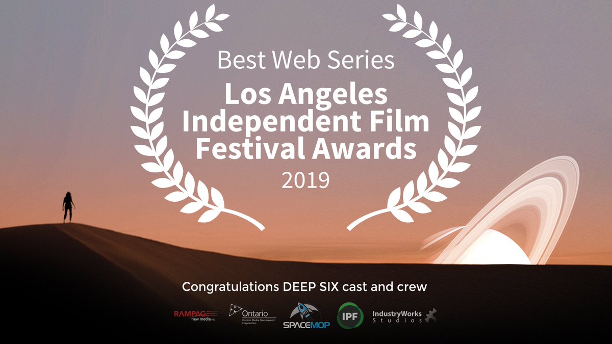 Congrats to cast &amp; crew on winning BEST WEB SERIES at the Los Angeles Independent Film Festival. Looking forward to attending @AwardsLaiff! #SpaceIsHard #IPF #Webseries This marks the 2nd international win in this category for Deep Six.