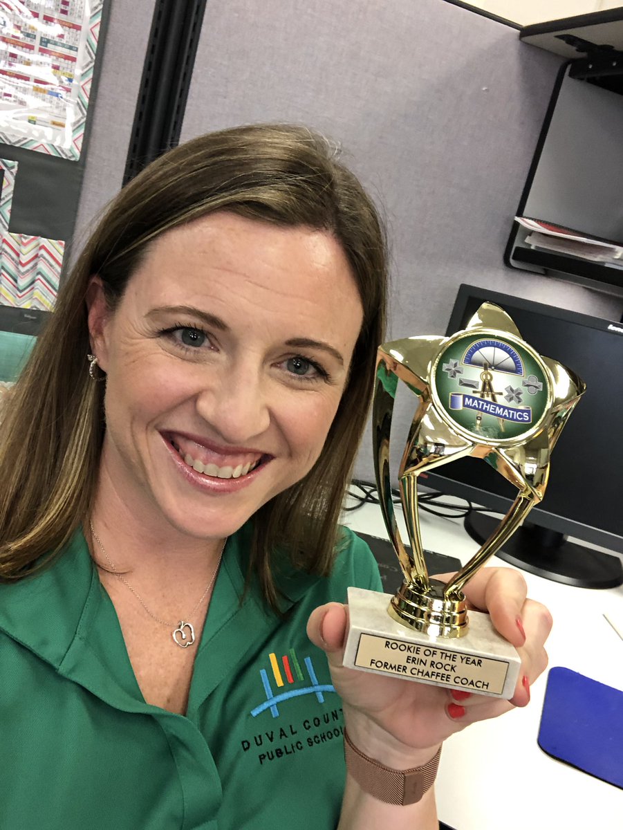 rockgators's tweet photo. Welcome to the “MOSCARS” (Math Oscars). Excited and blessed to be a part of this amazing math team...and be “Rookie of the Year-Former Chaffee Coach”. @shawnwigg #TeacherAppreciation https://t.co/sM1rjQMyWU