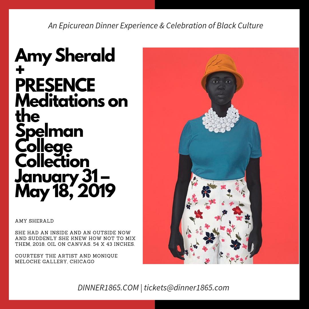 1865Experience's tweet photo. Visiting Atlanta or do you live there? There are 9 days left to see this wonderful exhibit at Spelman College featuring #AmySherald 

#Dinner1865 #ArtExhibit #SpelmanCollege #SpelmanCollegeCollection #BlackArtMatters #BlackArtistsMatter #CelebrateBlackCulture #BlackExcellence https://t.co/TEMQvZS2ed