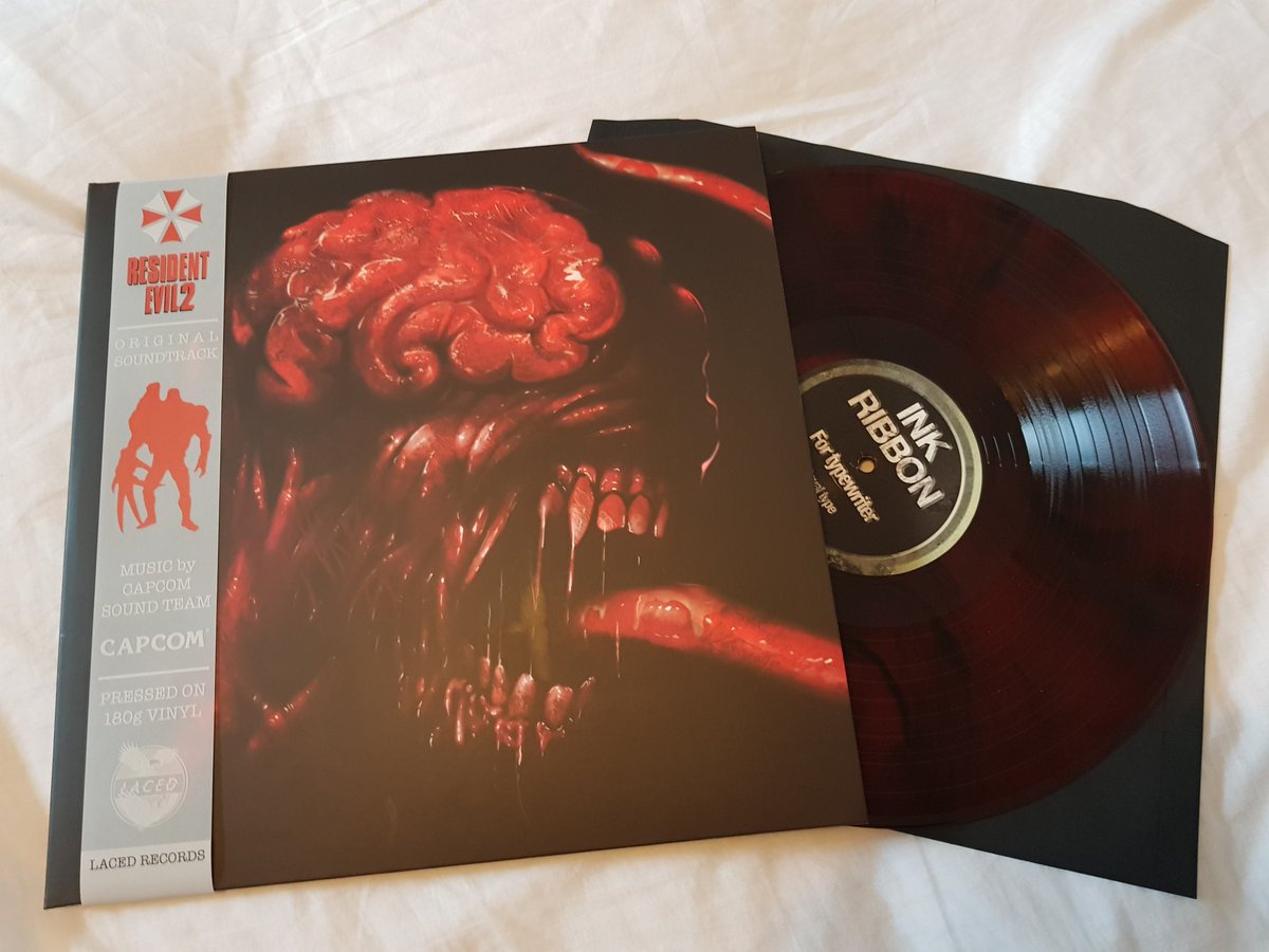 McCloudUK's tweet photo. I need to stop buying vinyl but how can one resist these? @Capcom_UK @CapcomUSA_ #capcomsoundteam @ResidentEvil #ResidentEvil2 @Laced_Records https://t.co/FYkfZllNWK