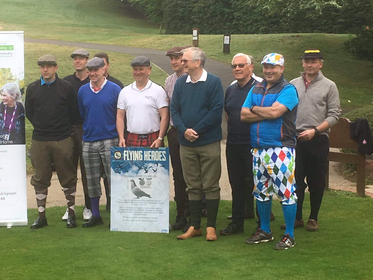 official_rpra's tweet image. Images from our #DevelopmentOfficer, Richard Chambers from the start of the #PrincessWales’ Royal Regiment Forces and Services Golf Day in #Guildford. #PigeonRacing #RacingPigeons #HomingPigeons