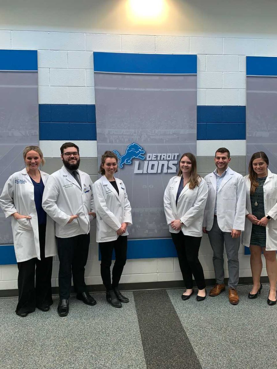 wsucsd's tweet photo. Our Doctor of Audiology program conducted hearing screenings at 5 AM on Wednesday for the coaches and executives of the Lions Football team as part of their executive physicals. #CSDrocks #AUDstudents
#Lionsfootball https://t.co/TJUcAxxcb3