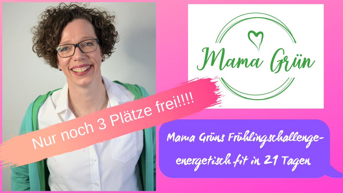 AKossendey's tweet photo. ❗️🔥LETZTE CHANCE 🔥❗️
🍀😍Morgen startet meine Frühlingschallenge😍🍀
✅Du kannst jetzt noch dabei sein, morgen früh um 8.59h schließe ich die Anmeldung.❌https://t.co/XQQzOV3MLE
Wir sehen uns...alles Liebe, Ann-Katrin (💚Mama Grün💚) https://t.co/m2dCmIWPEv