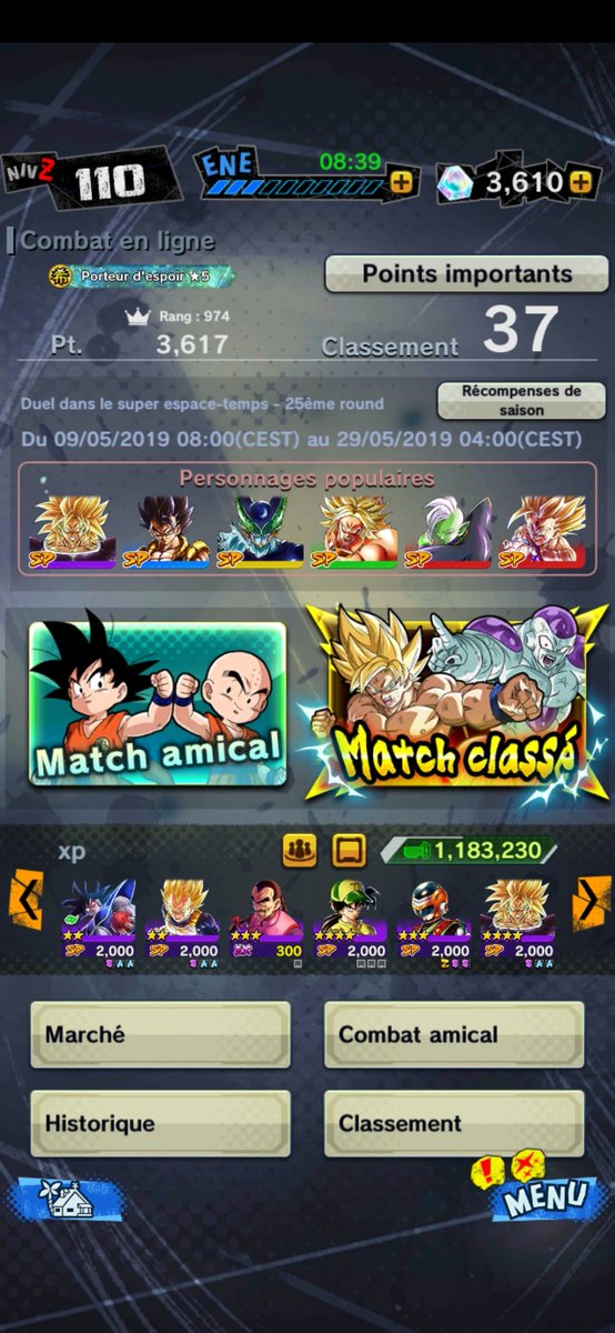 HadriencZer's tweet photo. La nouvelle saison à bien démarré, un petit 14-0 entre midi et deux ✌️ #dblegends #dblegendsfr https://t.co/XTJl2XVw8M