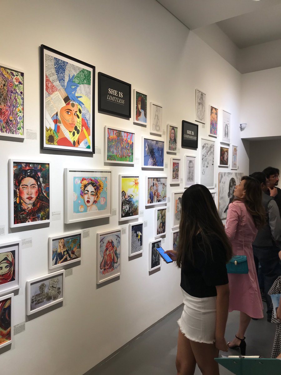 NLynnMcD's tweet photo. Honoured to speak this evening on #genderequality at launch of #SheisMore art exhibition - sincere congrats to #IIX on 10 impressive years of empowering women.
#equalitymatters @CanHCSingapore @DKAmbSG https://t.co/9Eg41XRRGZ