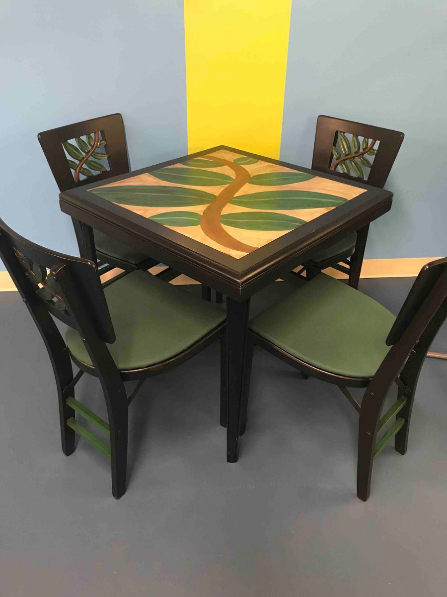 What a difference paint and creativity can do for some tired furniture. We are looking for Hartford youth for our summer #BrokentoBeautiful program. If you want to buy this piece you contact us at Info@cceahartford.org
#LetsPaintCT #CCEA_Hartford #GetReadytoWork