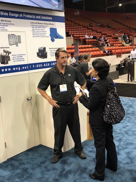 weg_usa's tweet image. Today is the last day of #OTC2019! If you haven&apos;t already, come visit Booth #6717, located in the NRG Arena, to discover how we can provide efficient solutions for your Offshore needs. #WEG #offshoretechnology #solutions #youtube #efficient #discover  #OTC #seeyouthere