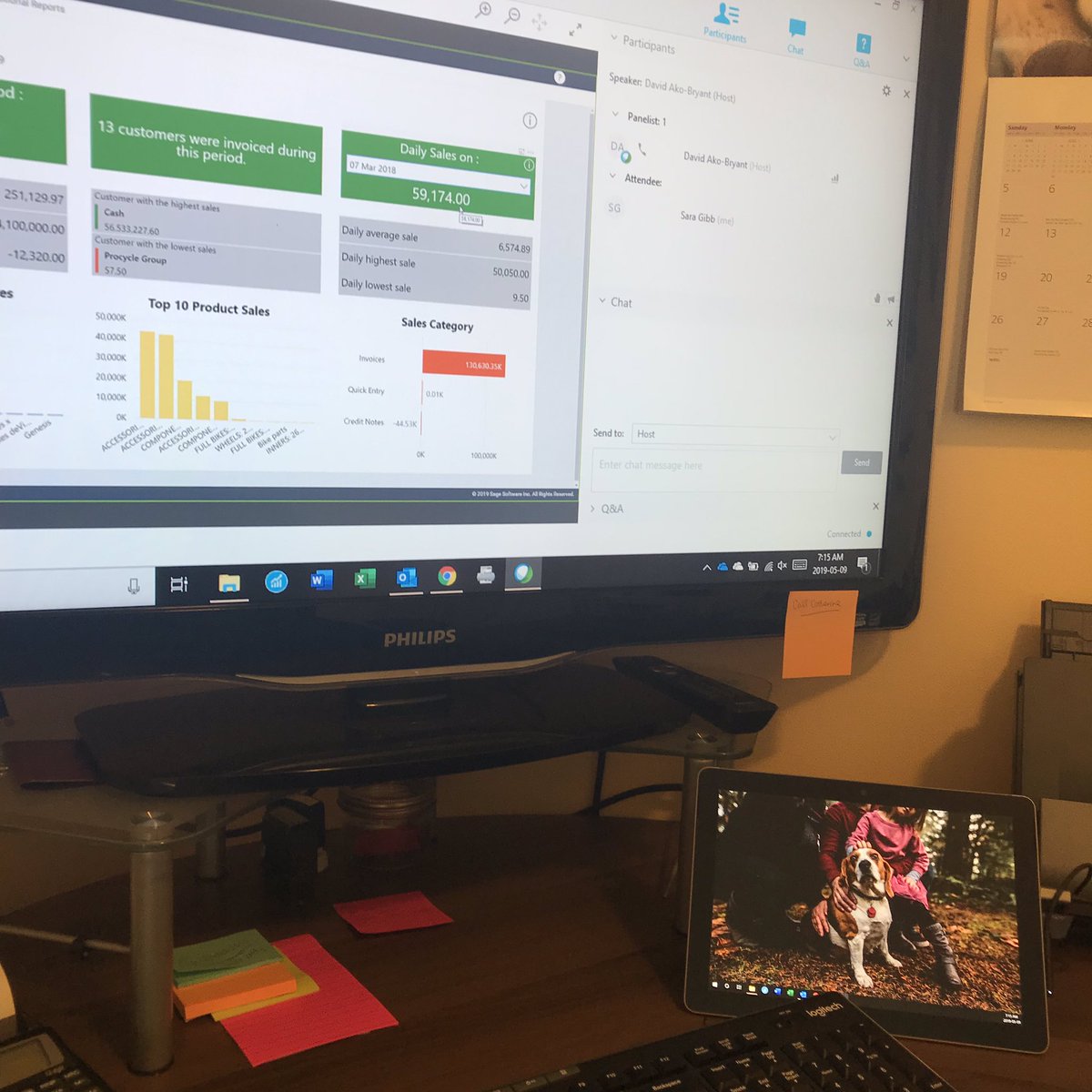 SaraGibb1's tweet photo. Early Morning Sage Webinars on the west coast. #sageintelligence worth coming in the office early for! #sagebusinesscloud #bookkeepperlife https://t.co/0lLkRcRqSv