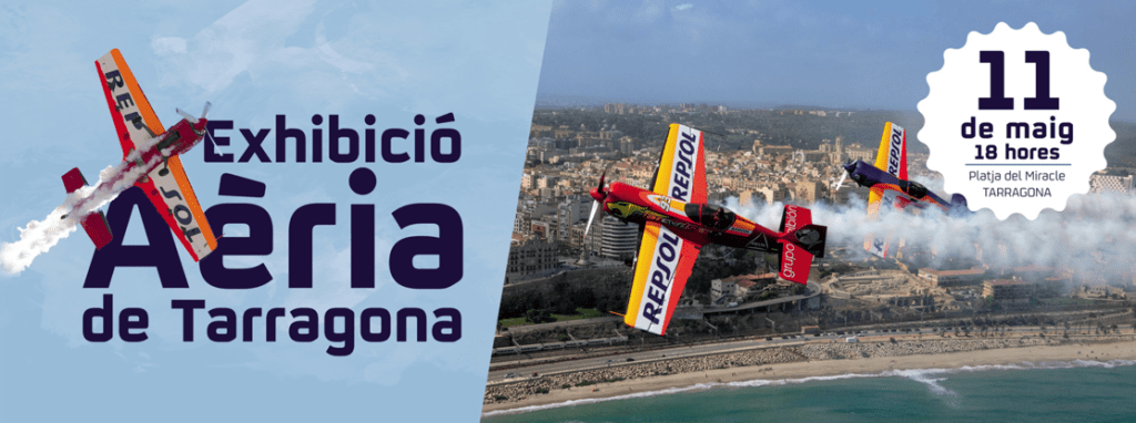 AviacionD's tweet photo. La acrobacia aérea vuelve a Tarragona https://t.co/OykT9jIWrH https://t.co/B61XCfplC1