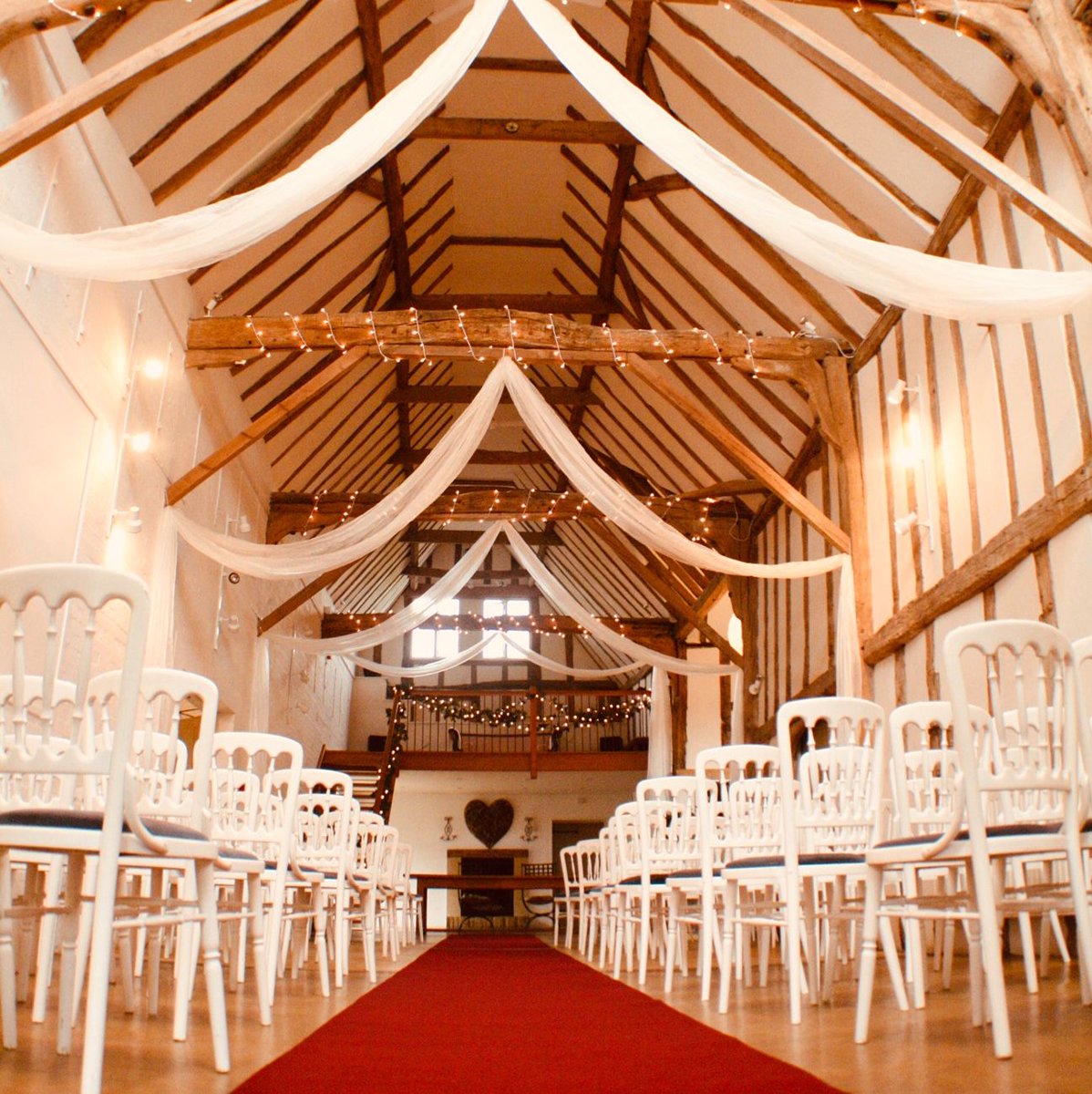 Elegant drapes for a beautiful barn!
#weddingdecor
#venuetransformation