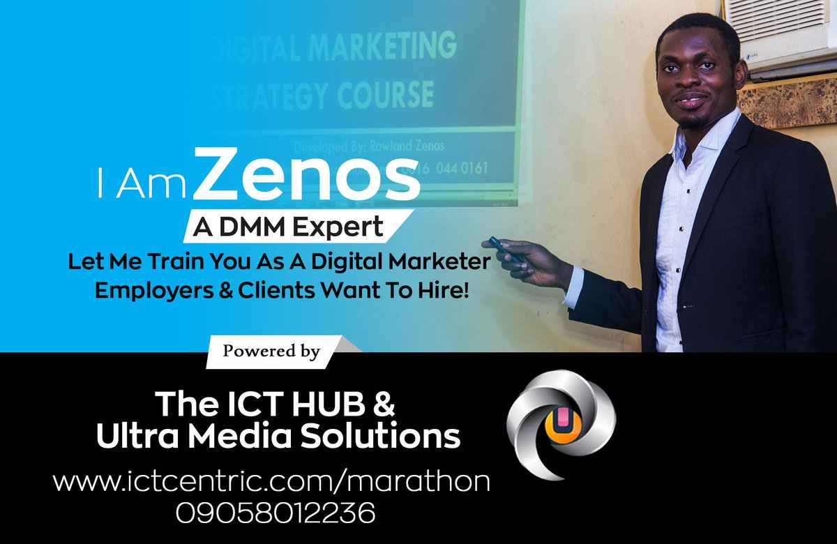 The_ICT_HUB's tweet photo. If you would be great then you should be trained, Get involved in our next digital train next Monday 13 of May #JimOvianepotism #MobileWeek2019 #MTN180Quiz Supreme Court https://t.co/agXhcvI1ks