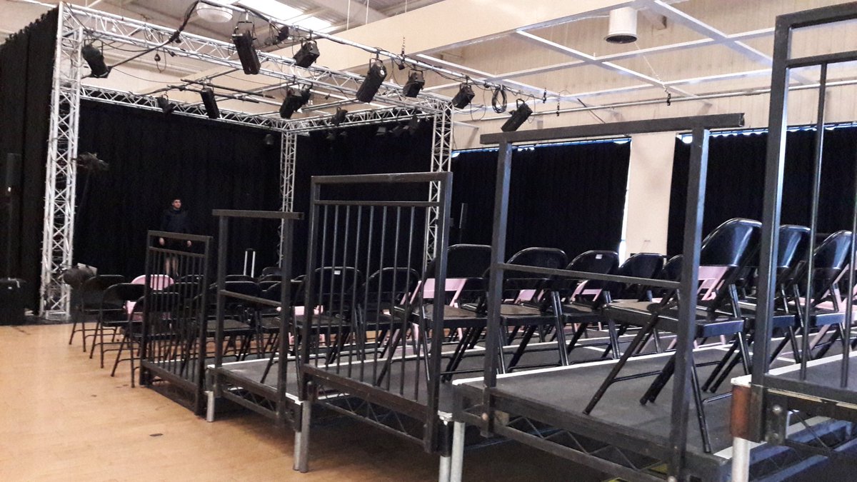 The #SAMESAMEDIFFERENT company have arrived in Sheffield. We're on at 7.45pm <a href="/theatredelishef/">Theatre Deli Sheffield</a>