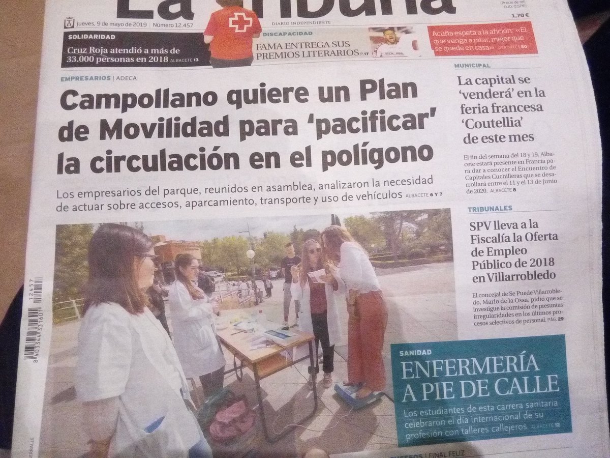 Nuestros talleres de ayer para el #DIEAlbacete2019 en la Tribuna de Albacete! 👏👏🎉💉💉