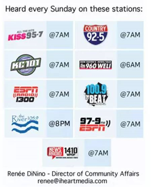 Tune in THIS Sunday to hear our interview with Renee DiNino Community Access from iHeartRadio &amp; The River 105.9 discussing <a href="/CCEA_Hartford/">CCEA Hartford</a> and Travelers Championship #Birdiesforcharity #letspaintct #transformingplacetransformingstudents
