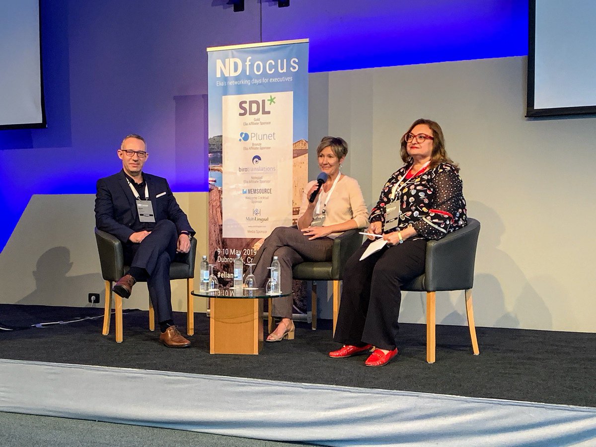 Nimdzi_Insights's tweet photo. Time for the grown ups to talk. 😀@EliaOrg @anucarnegie @STPConnect @ManalAmin10 @arabize #eliandfocus https://t.co/6N22X6Eugj