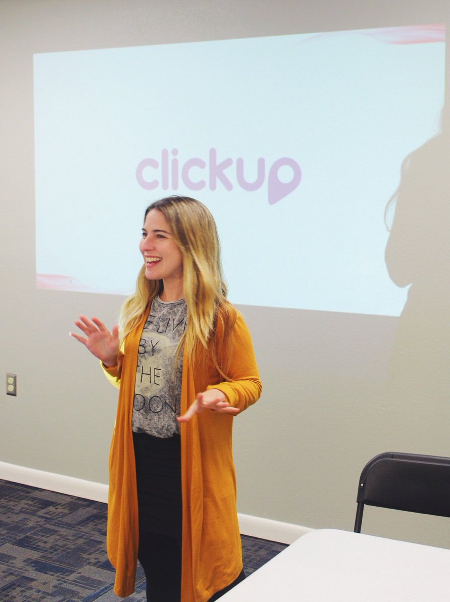 prism_you's tweet photo. Gracias a Clickup y su fundadora Nannette Martínez por ser parte y auspiciar nuestro seminario "Cómo Crear los Procesos de Tu Negocio" #youprism #creandoposibilidades #clickupapp https://t.co/ubN4c4awS9