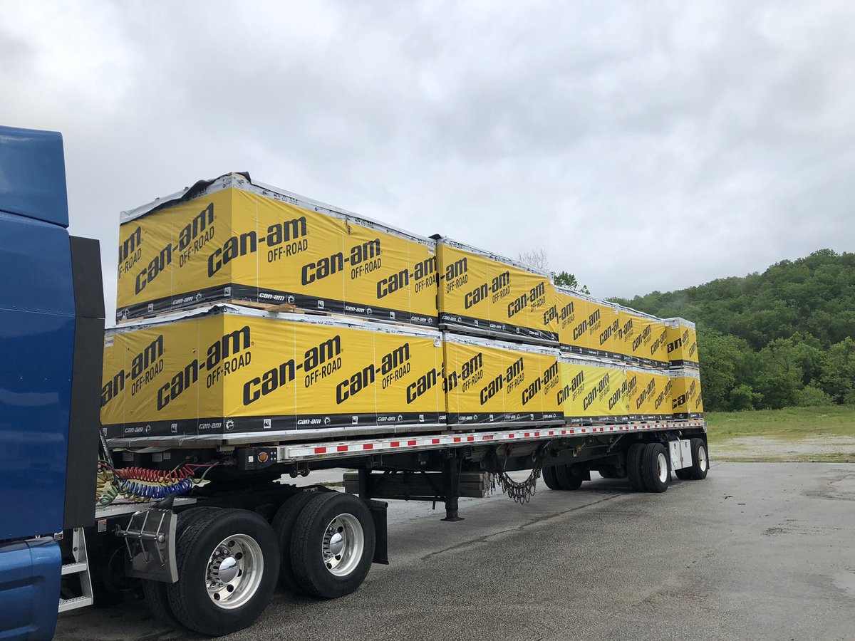 Our first shipment of Can-Am. Come check it out!
