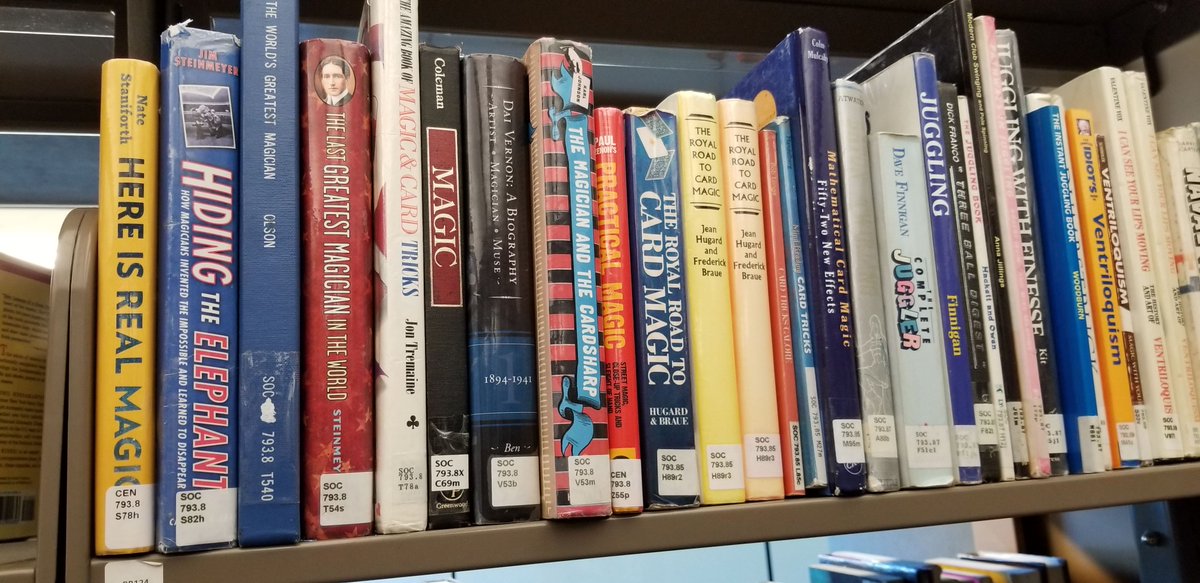 Stopped by the public library in Vancouver and saw this beauty by <a href="/nate_staniforth/">Nate Staniforth</a> in the magic section. Made me super happy.