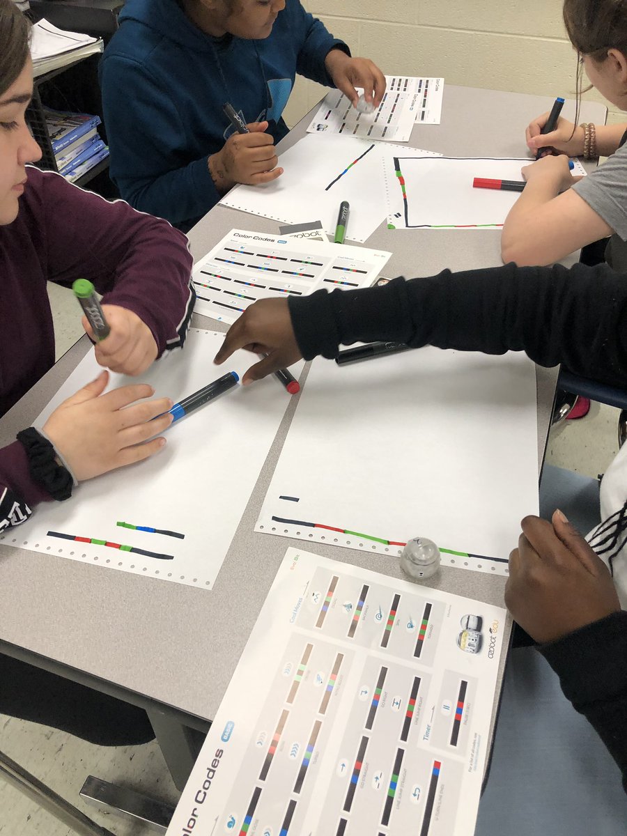 kdowden43's tweet photo. @aj_lady @Ozobot @CoxMiddle @pd_davis @makingthemarks @AmyClayborne @Dollar4AllKids Yes thank you!!! https://t.co/ybritsdmdg