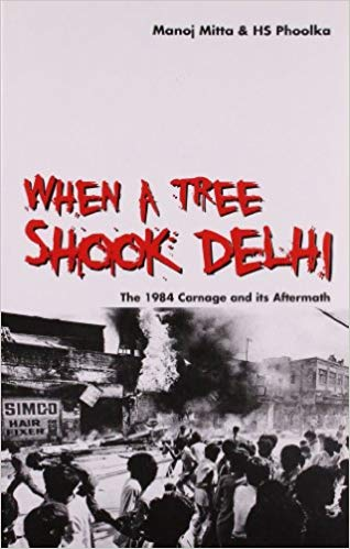 I had started to write a review of  @hsphoolka's book, "When A Tree Shook Delhi: The 1984 Carnage and its Aftermath".I never finished it, but here are some thoughts and excerpts from the book.These are fairly disturbing.1/ https://amzn.to/2JsrY60 