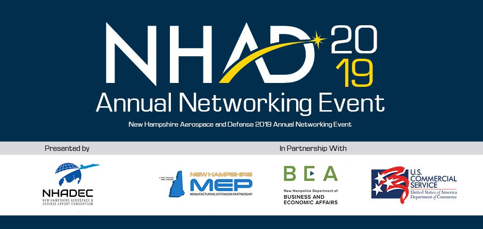 sslatter's tweet photo. Looking forward to discussing the state of the DoD industry today at the New Hampshire Aerospace and Defense 2019 networking event with @NHADEC_USA  https://t.co/At1YdP0His #NHAD2019 #BusinessDevelopment #NewHampshire https://t.co/dtCg4FeQTm