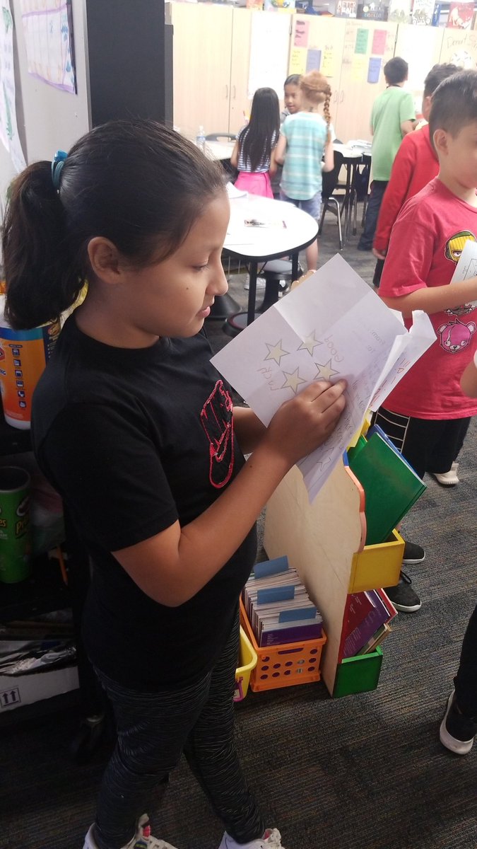 Gave each other staar encouragement letters #bewillbern #willberntweets