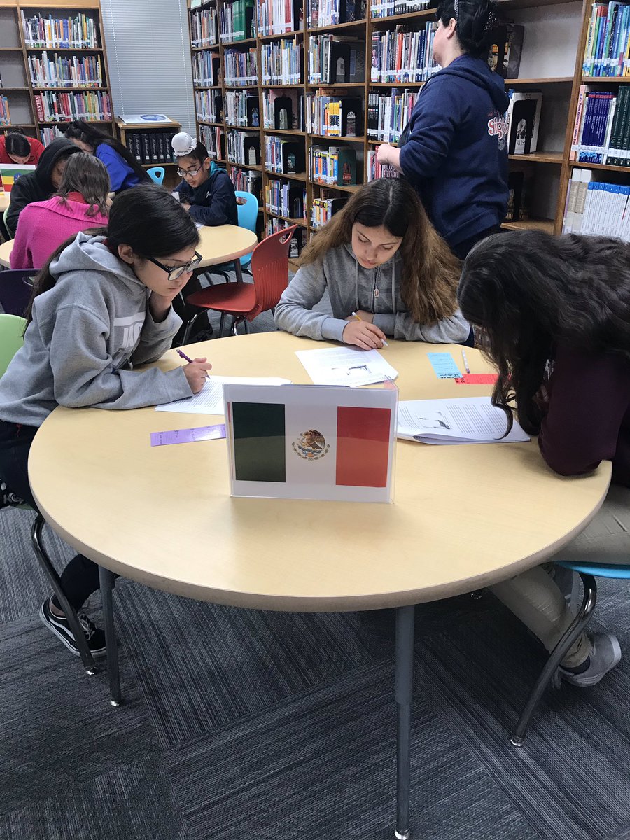 AVID Excel students working hard to represent Mexico at The STAAR Olympics!