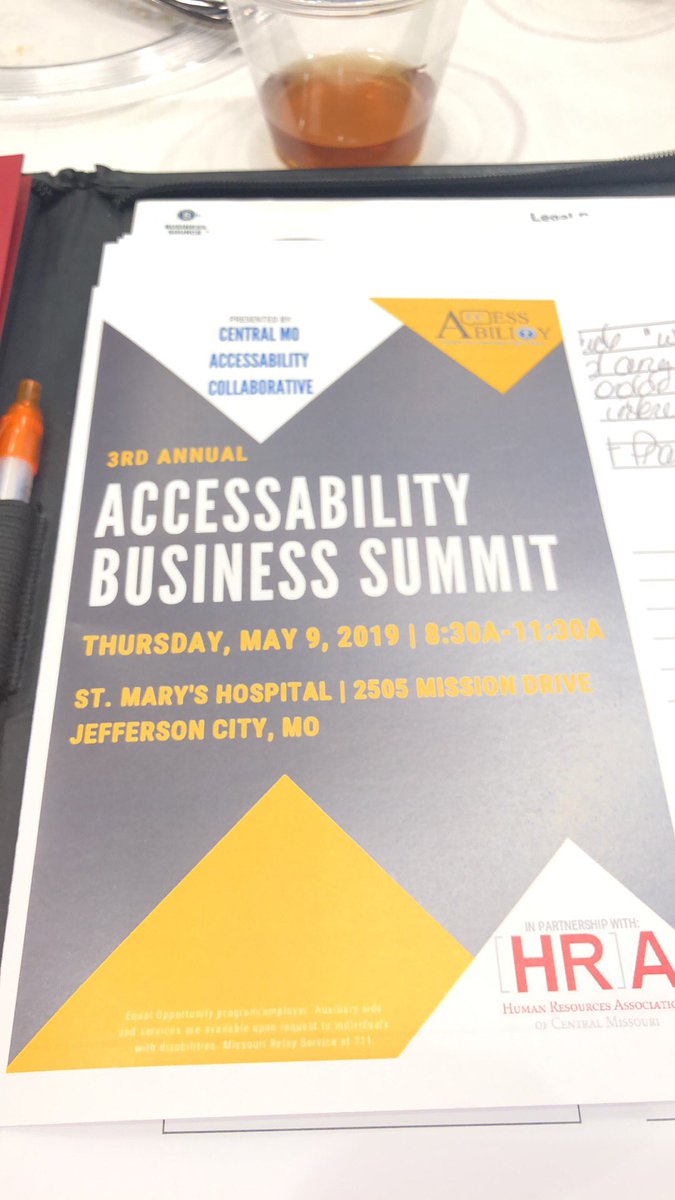 Stormy1HR's tweet image. Great presentation today!!!!  #accessibility #modelemployer