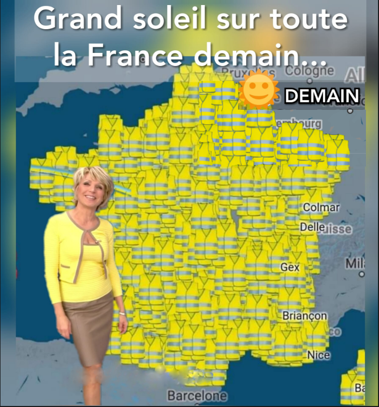 Vous cherchez un péage, un rond point jaune à proximité de chez vous ? consultez : gilets-jaunes.com