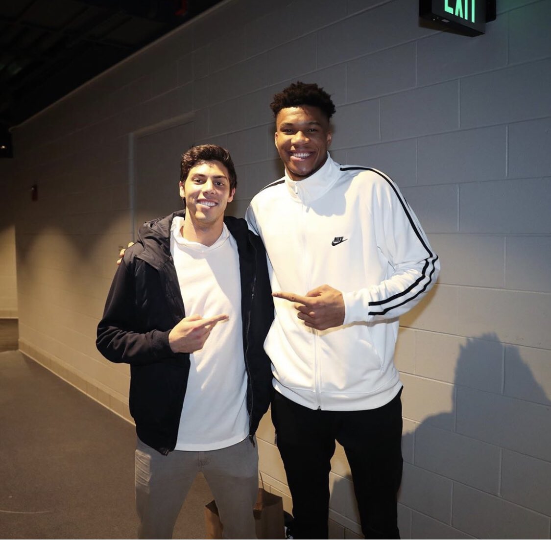 Brewers's tweet photo. Giannis x Christian= MVP²⁣
⁣
(📸: @giannis_an34 on Instagram) https://t.co/k3sqLgZSMR