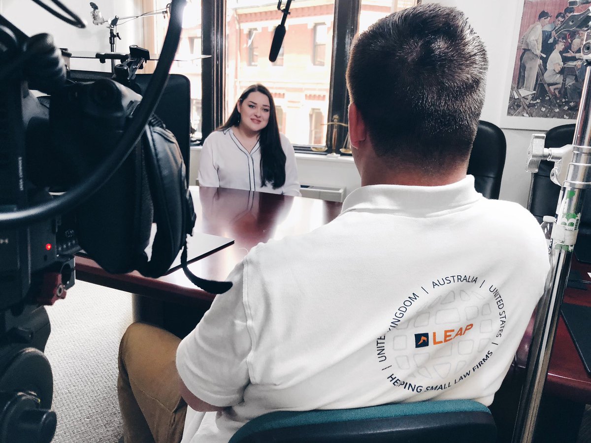 LEAP4Lawyers's tweet photo. #LEAPtestimonials Stay tuned for another testimonial featuring Aceto, Bonner & Cole, PC. Thanks NB Pro Media for another awesome video! #testimonial #LEAP #legaltech https://t.co/BoOBYr4fGb