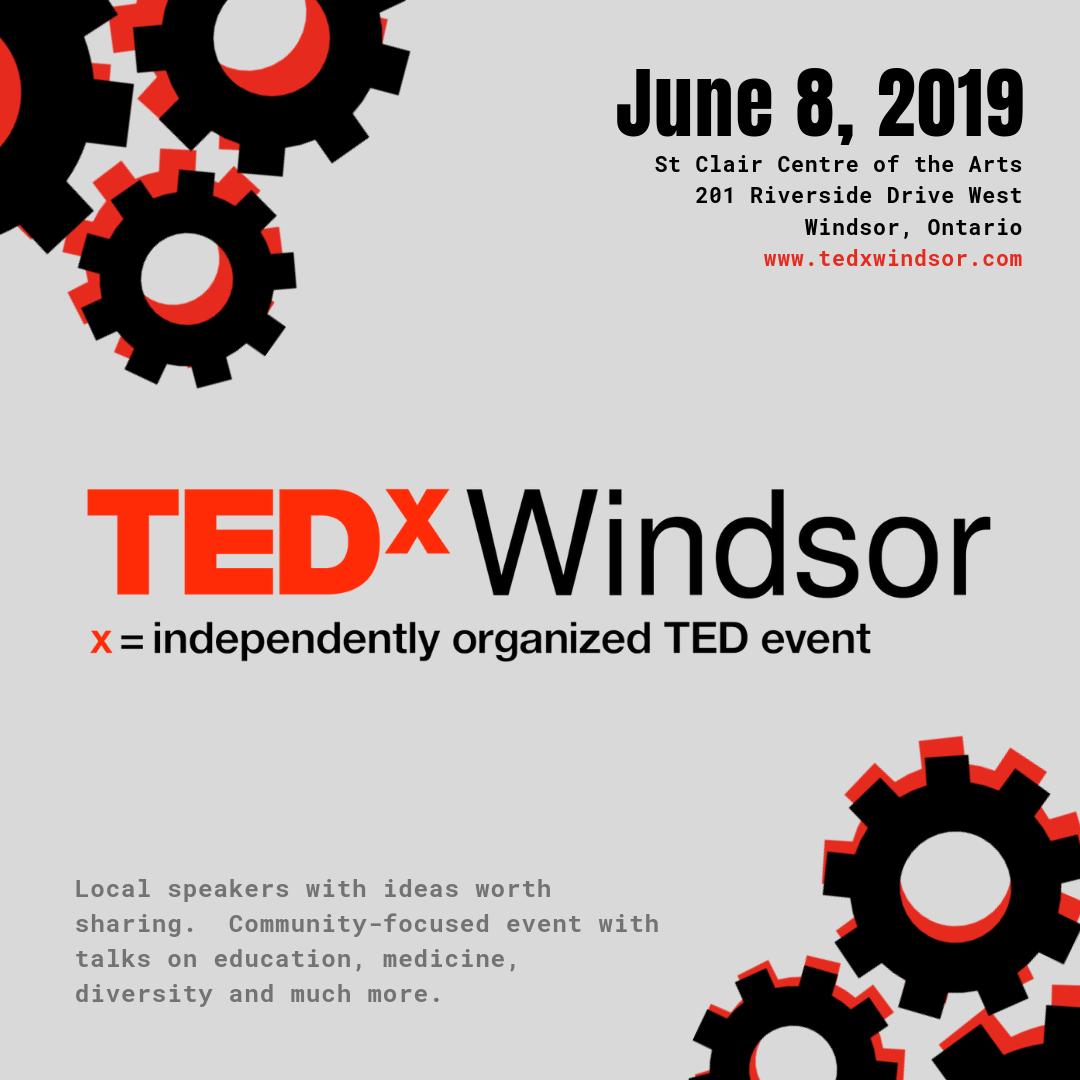 #TEDxWindsor is coming back June 8, 2019 and I highly suggest you go! I spoke last year at their inaugural event and I can attest - <a href="/TEDxWindsor/">TEDxWindsor</a> is an event you want to be at.

Tickets are on sale now at tedxwindsor.com/2019

I can't wait to hear the #TEDx talks!
