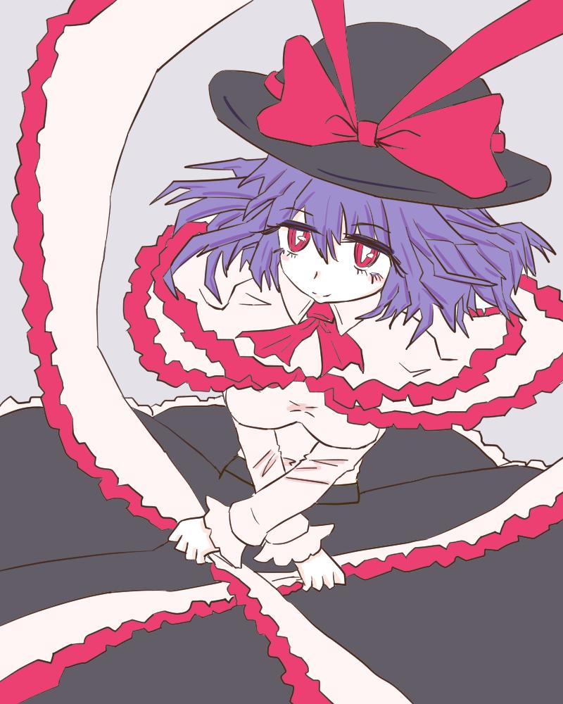永江衣玖 「#深夜の真剣お絵描き60分一本勝負衣玖さん 」|愚華🌵のイラスト