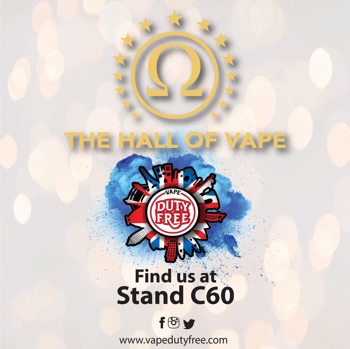 vapedutyfree's tweet photo. We’ve kept this one quiet 🤫😉
We will see you all at @_thehallofvape_ expo in Stuttgart 😍
STAND | C60
Tag your friends and let them know ❤️
#thehallofvape #vapenation #vapeporn #subohm #vapeaddict #vapedaily #vapeaddiction #newrange #vapeon #vapelifestyle #vapemodel https://t.co/2X3ZlkBY2K