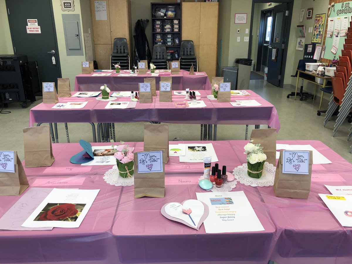 mme_suzanne's tweet photo. Excited to celebrate all the moms from my class today with our Mothers Day Tea! @OLOPecsd #Class4B #MothersDay2019 https://t.co/pULztfT0Vk