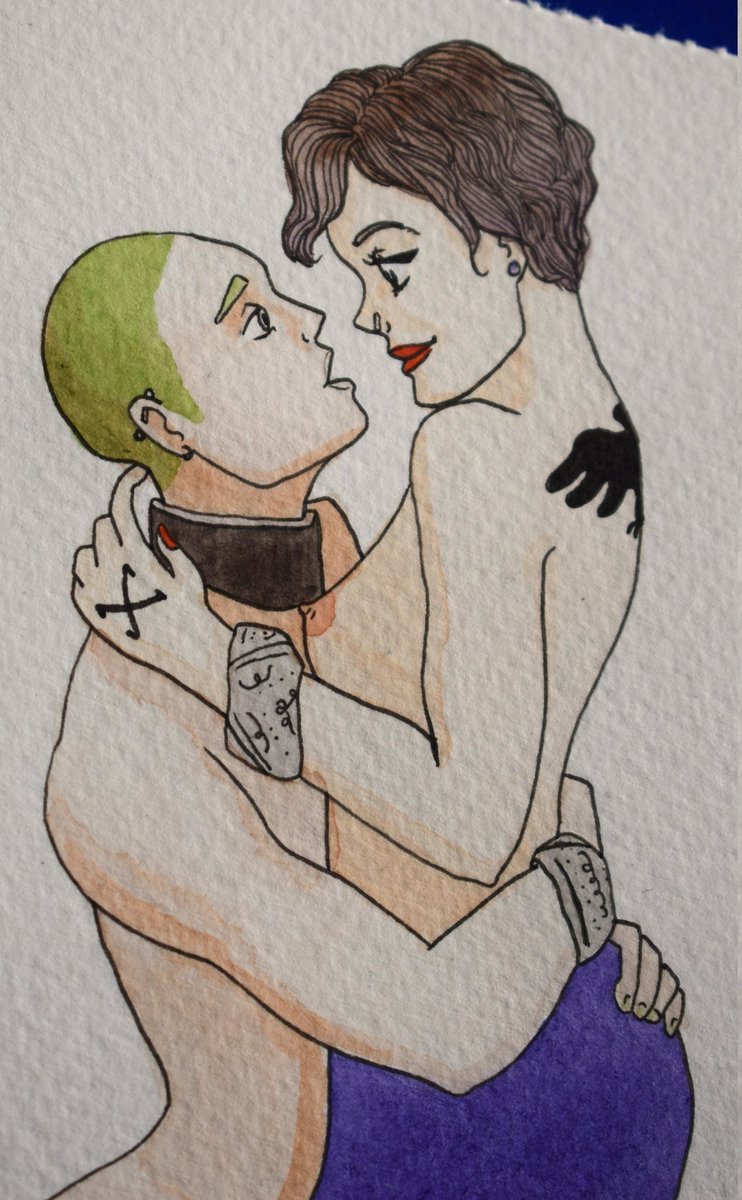 dcaius_art's tweet photo. #SapphicMermay2019 jour 9 : butch x fem 🌈✨
 
#Mermay2019 #Mermay #SapphicMermay #wlw #lesbiancouple #lesbianmermaids #butch4femme #femmetop #butchbottom https://t.co/96RMxEE4vx