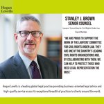 Image for the Tweet beginning: BigLaw firm donates $1M to