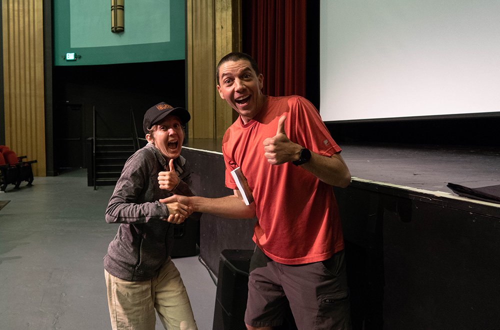 When I take <a href="/trailsinmotion/">Trails In Motion Film Tour</a> to Auburn for the <a href="/wser/">Western States 100</a> Memorial Day Weekend party, it's always a surprise to see who shows up for the fun!

Be part of it this year on May 26th 👉 dirtbaggerfilms.com/show-tickets/w…